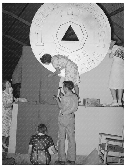 Louisiana Float at National Rice Festival October 1938