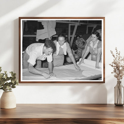 Crepe Paper Float Decorations at National Rice Festival 1938