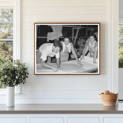Crepe Paper Float Decorations at National Rice Festival 1938