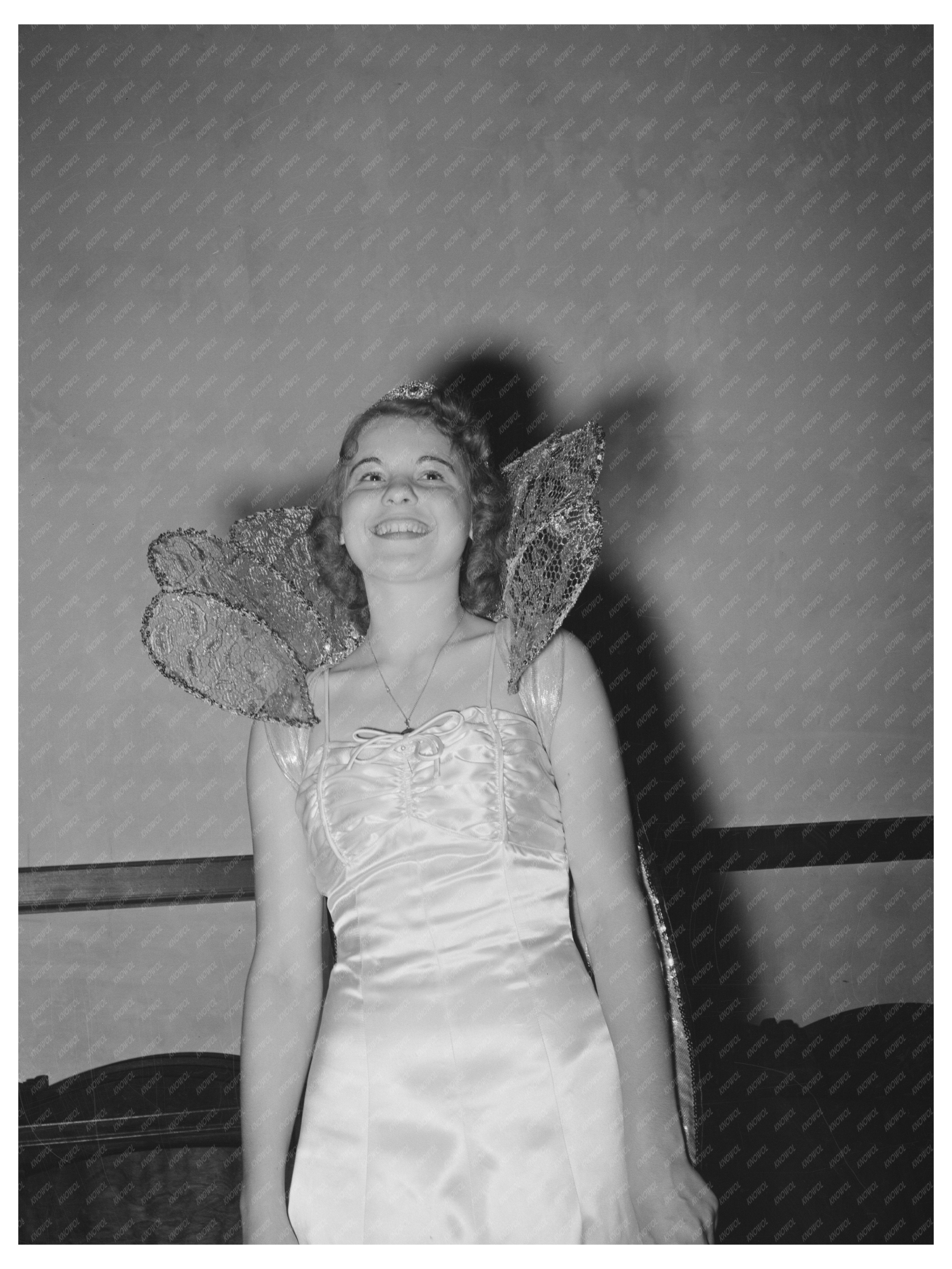 Queen of National Rice Festival Crowley Louisiana 1938