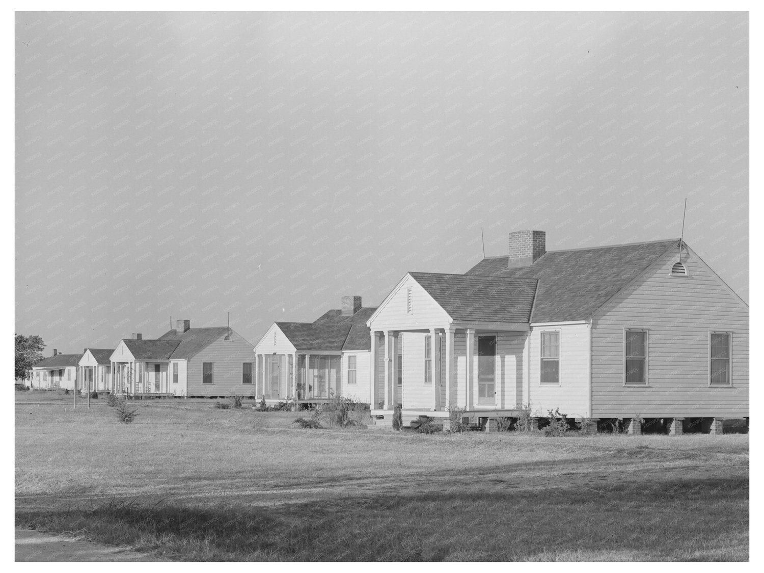 Lake Dick Project Houses Jefferson County Arkansas 1938