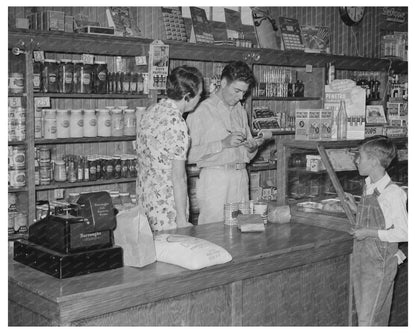 Lake Dick Cooperative Store Arkansas October 1938