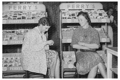 Wives in Cooperative Store Lake Dick Project Arkansas 1938