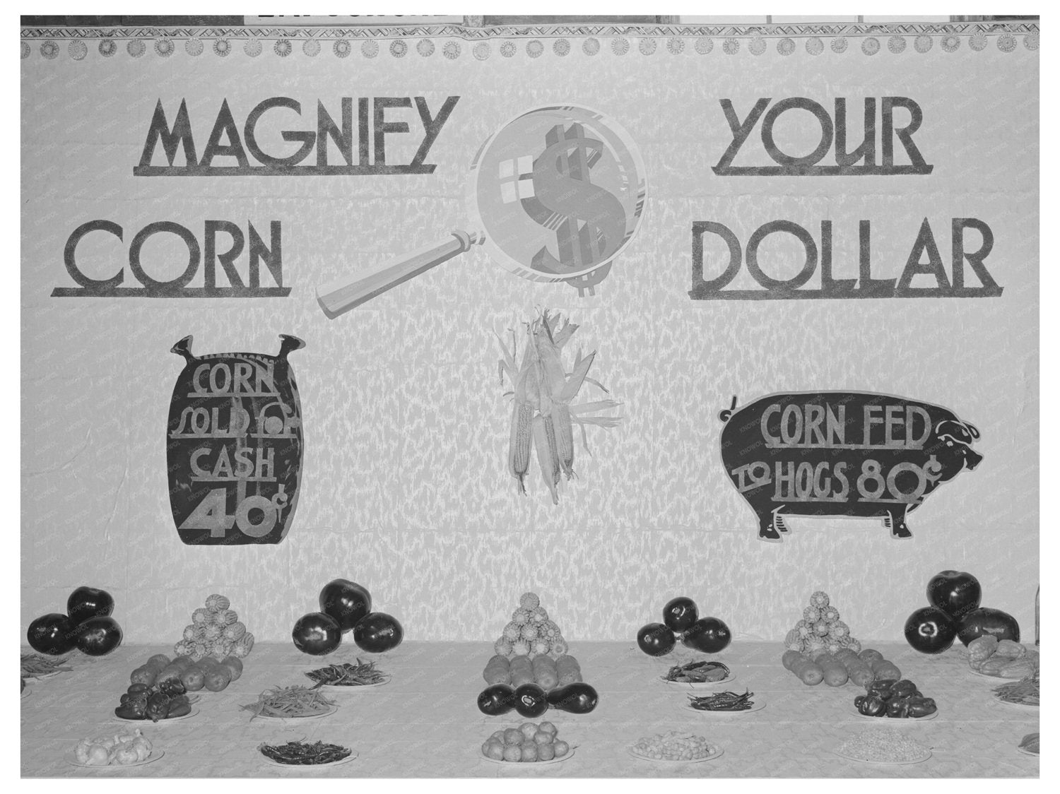 South Louisiana State Fair Agricultural Exhibit Poster 1938