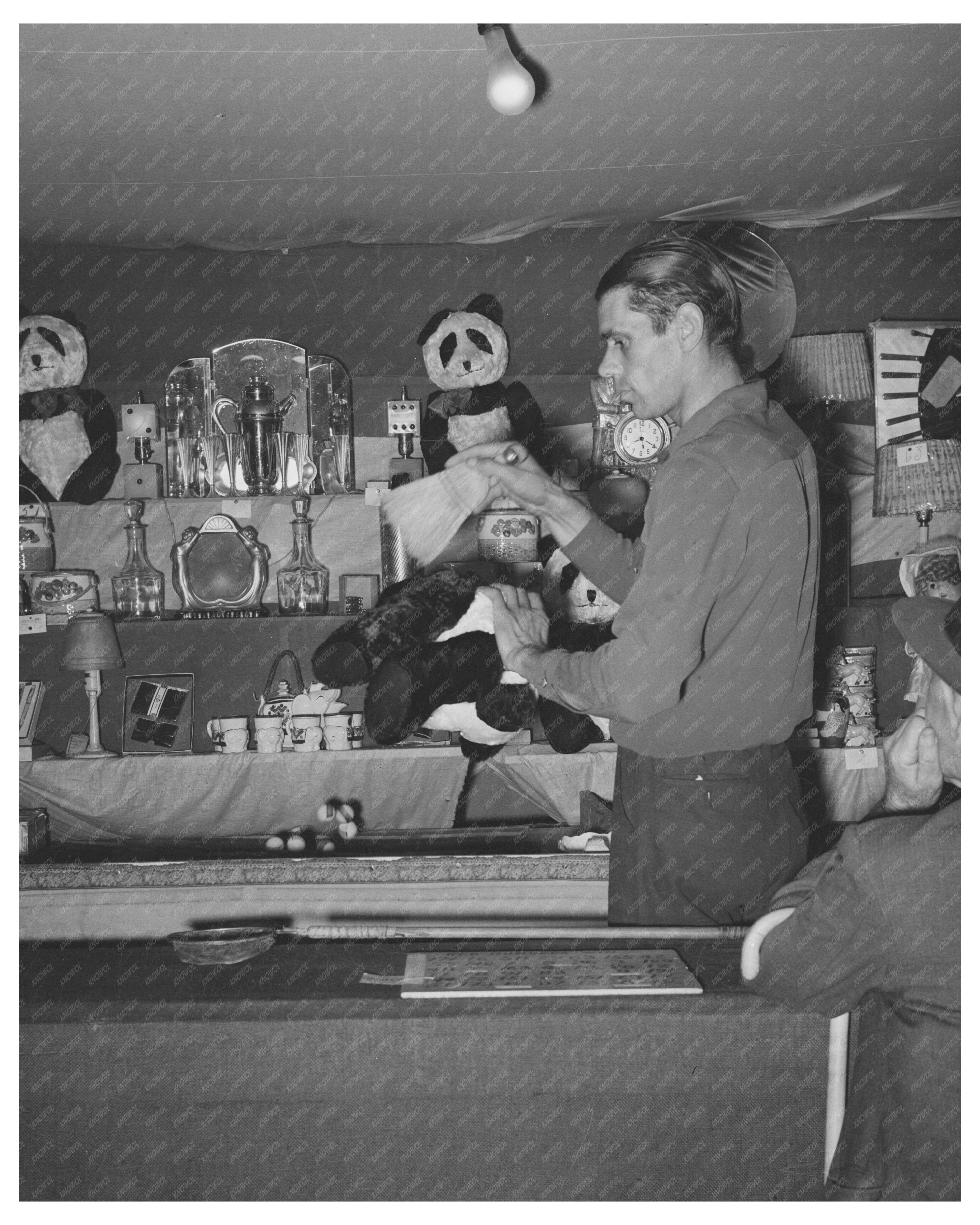 Teddy Bear at South Louisiana State Fair 1938