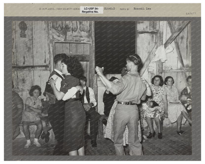 Couples Dancing at Fais-Dodo in Crowley Louisiana 1938