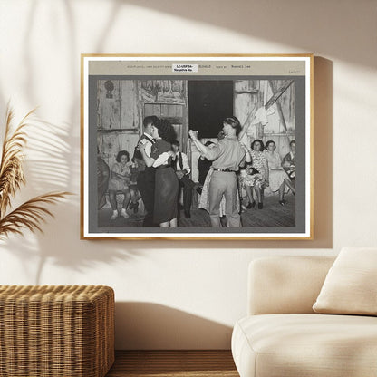 Couples Dancing at Fais-Dodo in Crowley Louisiana 1938