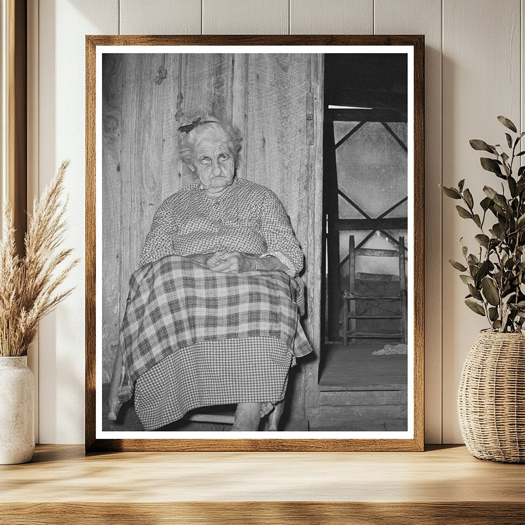 Vintage Farm Couple in Crowley Louisiana 1938
