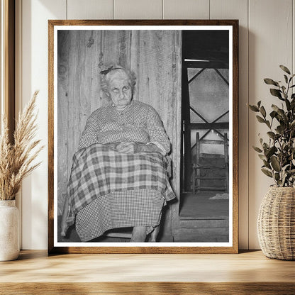 Vintage Farm Couple in Crowley Louisiana 1938