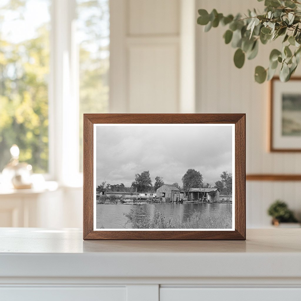 Fishermans House Lake Maurepas Akers Louisiana 1938