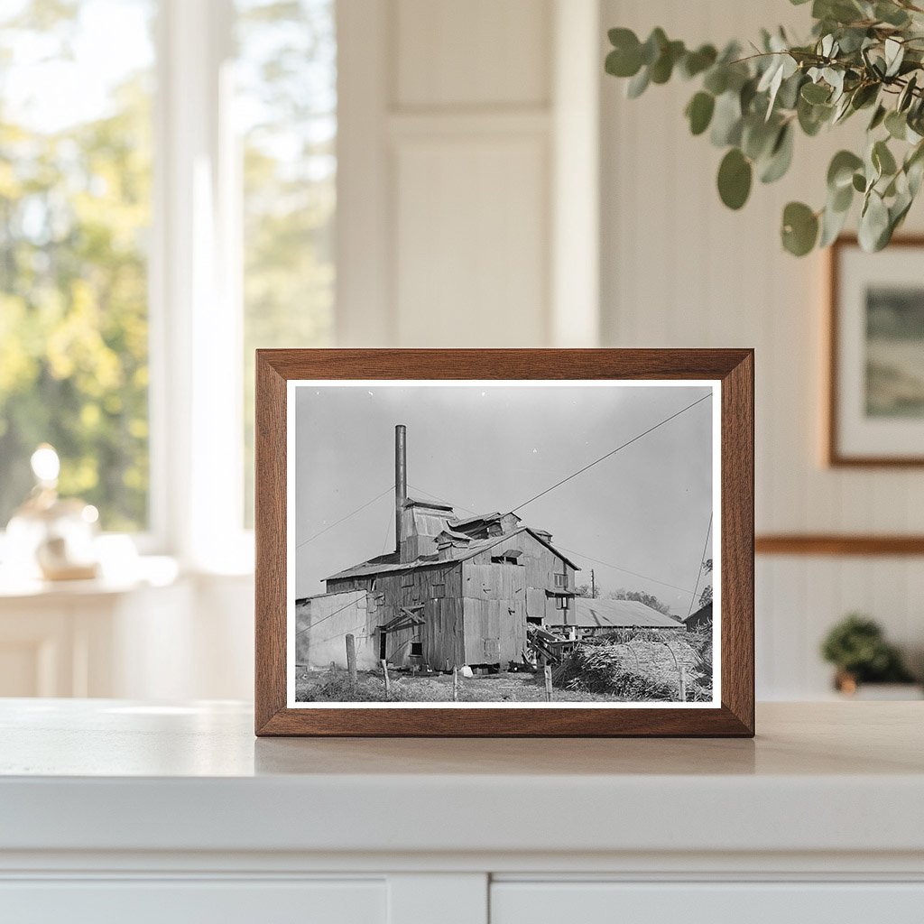 Sugar Mill in Breaux Bridge Louisiana October 1938
