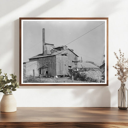 Sugar Mill in Breaux Bridge Louisiana October 1938