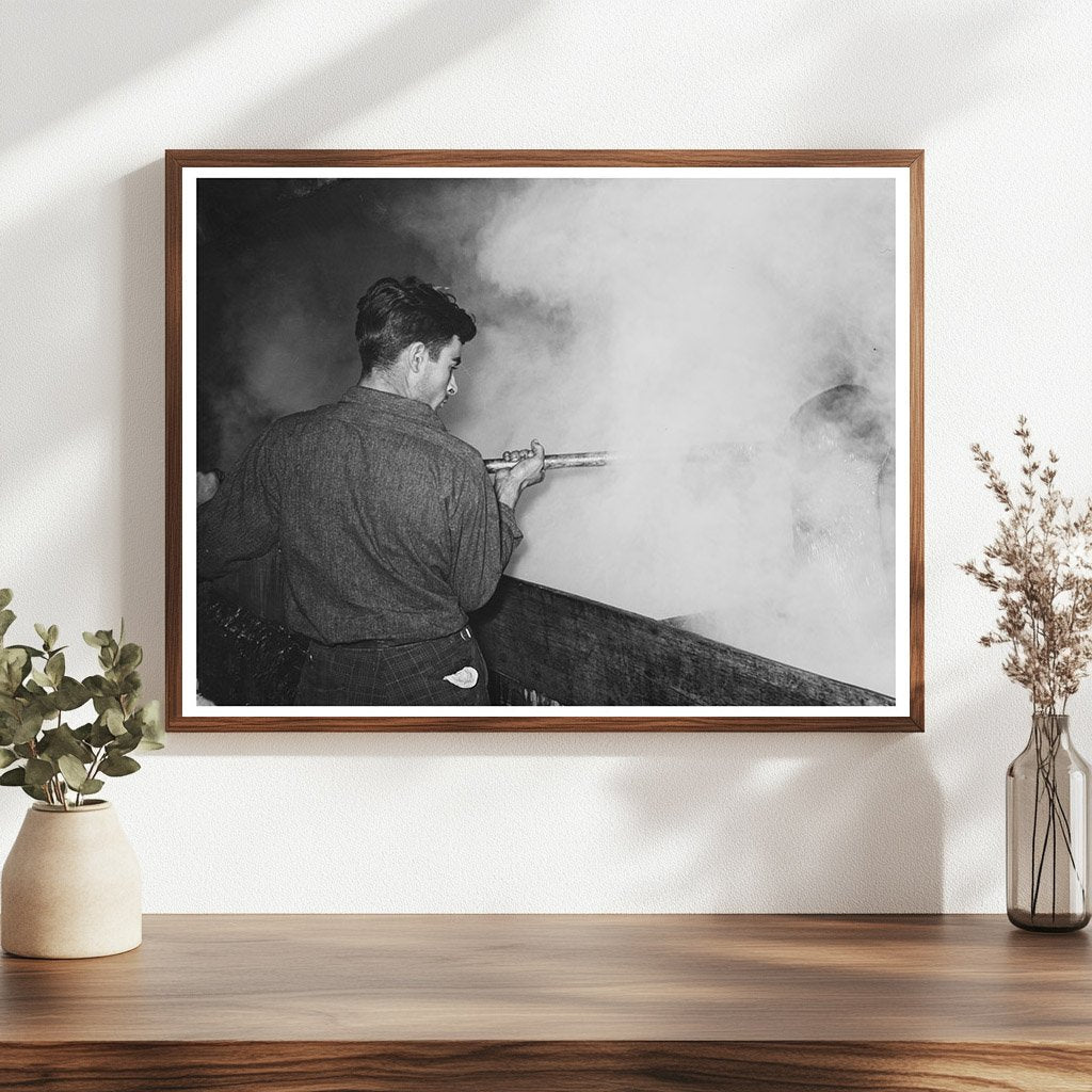 Syrup Production at New Iberia Mill October 1938