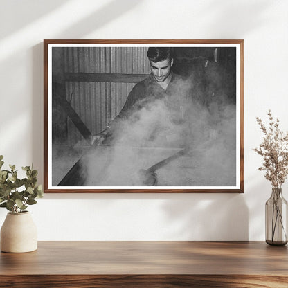 Syrup Making from Sugarcane Juice New Iberia 1938