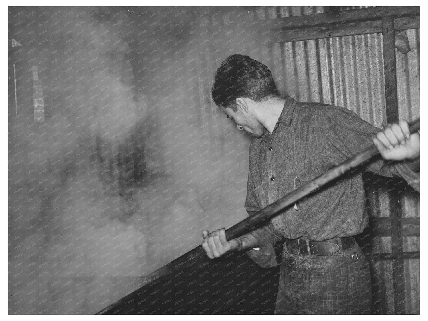 Syrup Production Process in New Iberia Louisiana 1938