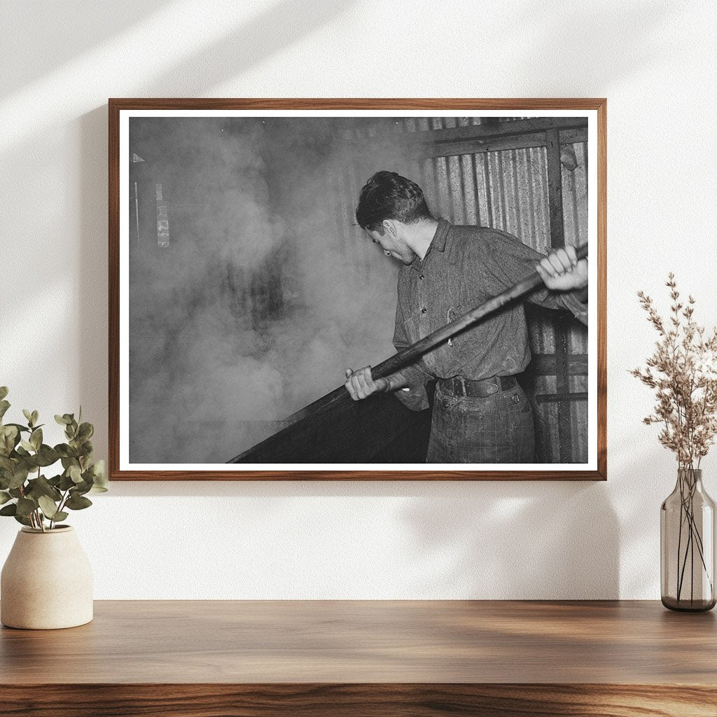 Syrup Production Process in New Iberia Louisiana 1938