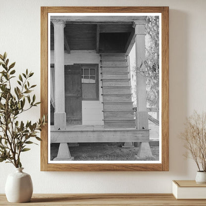 Acadian House with Stairway Breaux Bridge Louisiana 1938