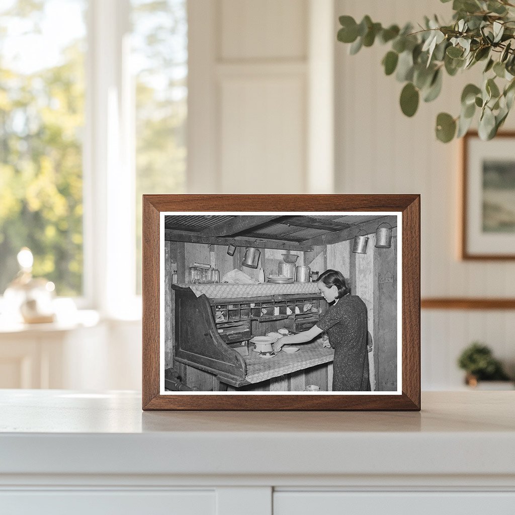 Vintage Kitchen in Morganza Louisiana 1938