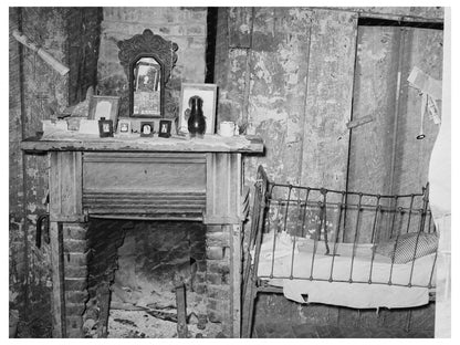 W.E. Smith Home Interior Morganza Louisiana 1938