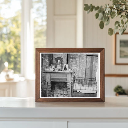 W.E. Smith Home Interior Morganza Louisiana 1938