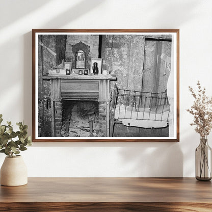 W.E. Smith Home Interior Morganza Louisiana 1938