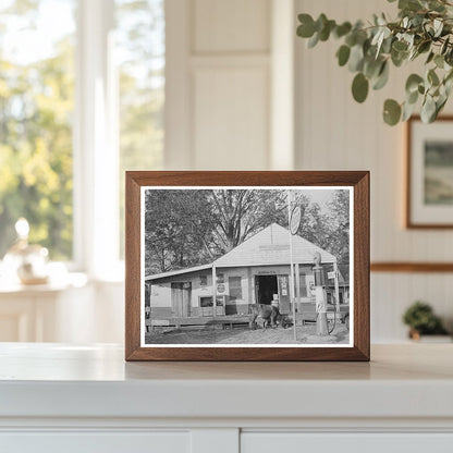 Vintage General Store in Jarreau Louisiana 1938