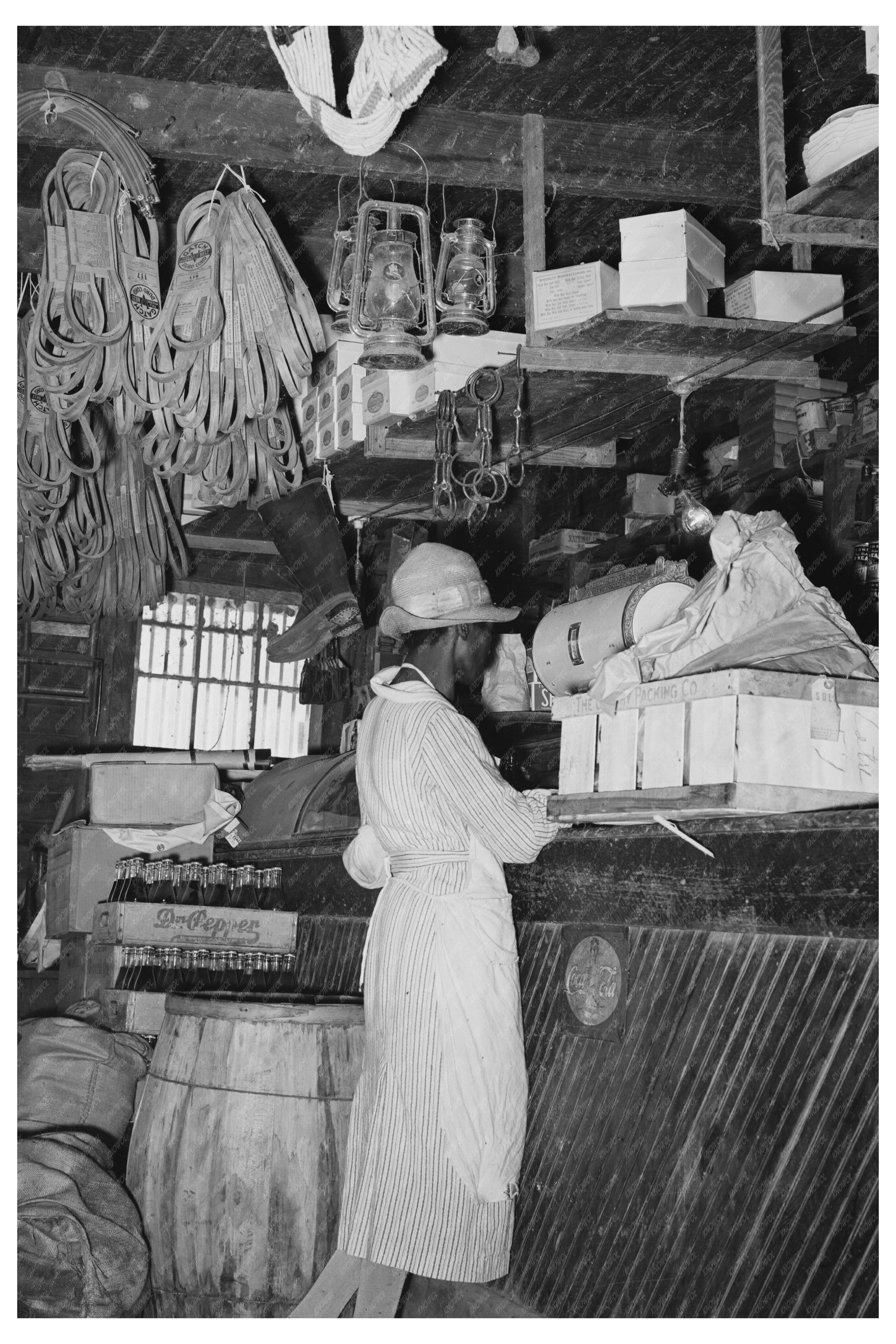 Jarreau Louisiana Grocery Store 1938 Vintage Photo