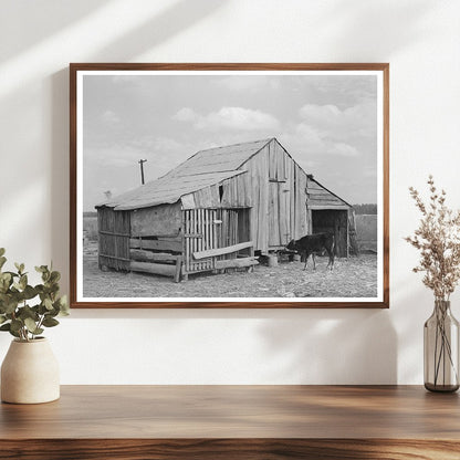 Vintage Barn at Emil Kimball Farm Louisiana 1938