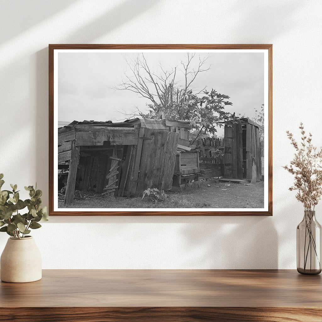 Farmstead of Emil Kimball Morganza Louisiana 1938