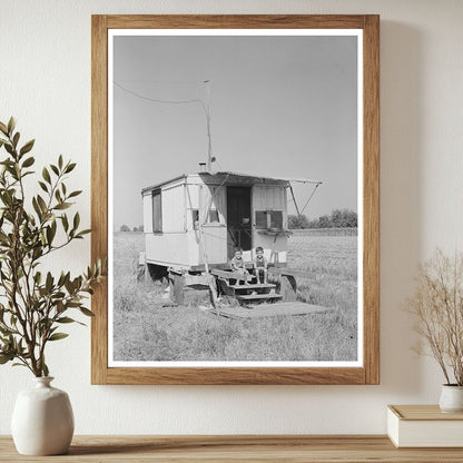 Cane Field Laborers Home New Iberia Louisiana 1938