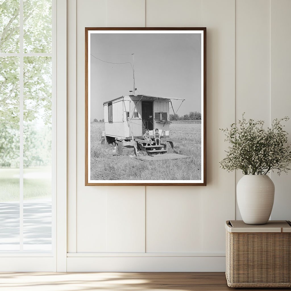 Cane Field Laborers Home New Iberia Louisiana 1938