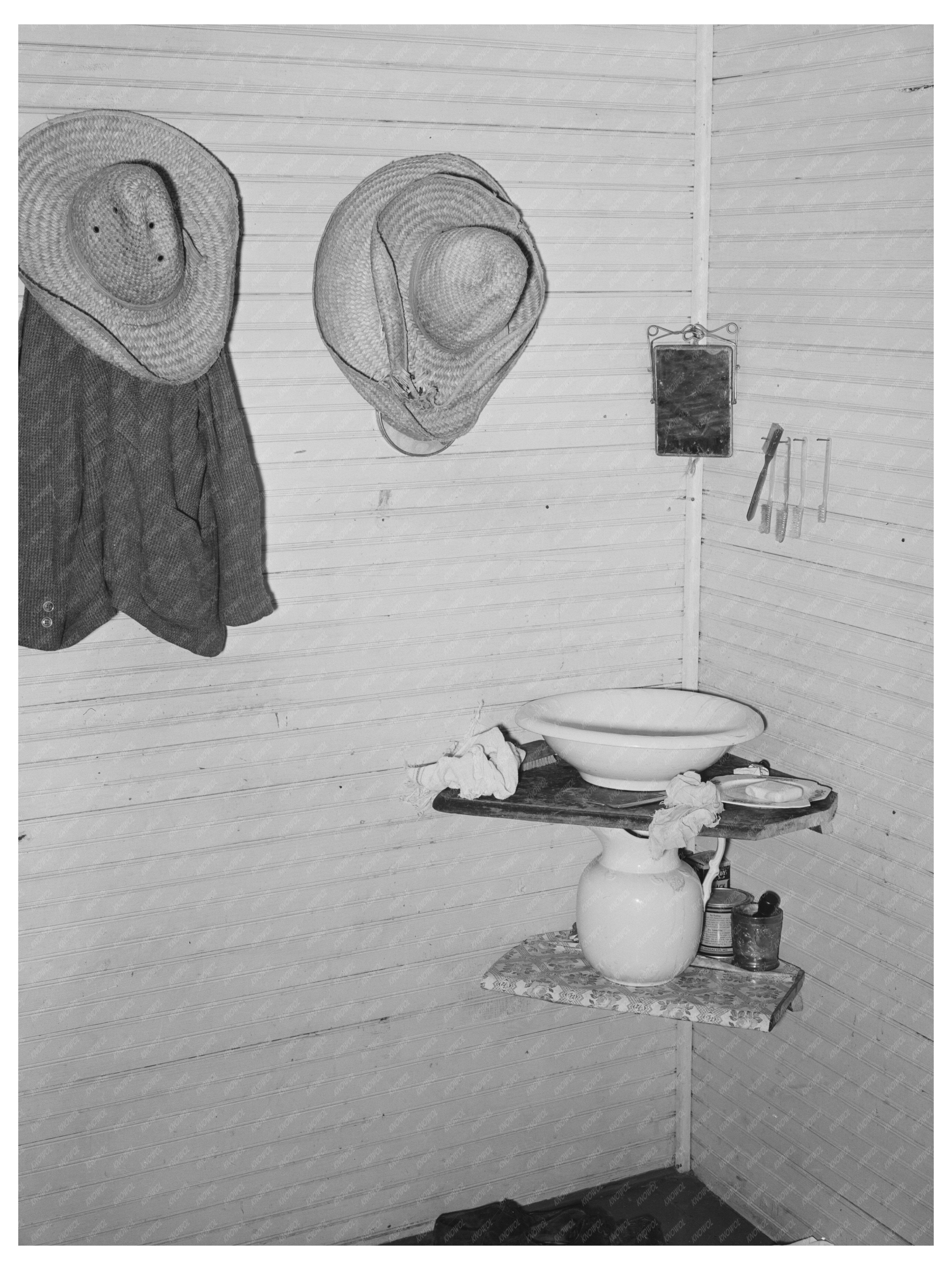 Washing Facilities in 1938 Morganza Louisiana Home