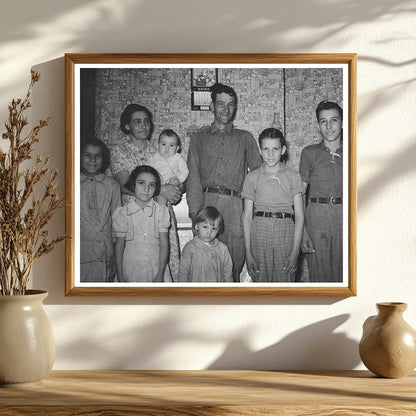 Cajun Farmers Family in Louisiana October 1938