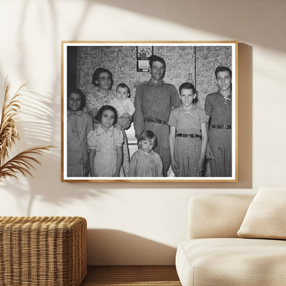 Cajun Farmers Family in Louisiana October 1938