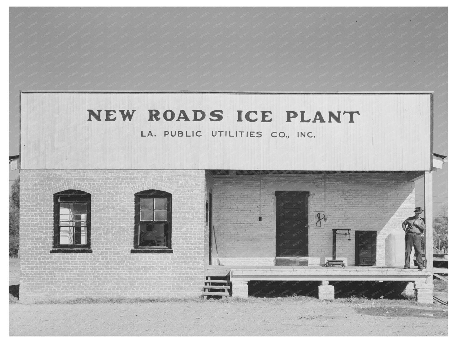 Ice Plant in New Roads Louisiana October 1938