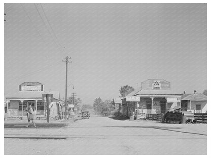 New Roads Louisiana Community Layout October 1938