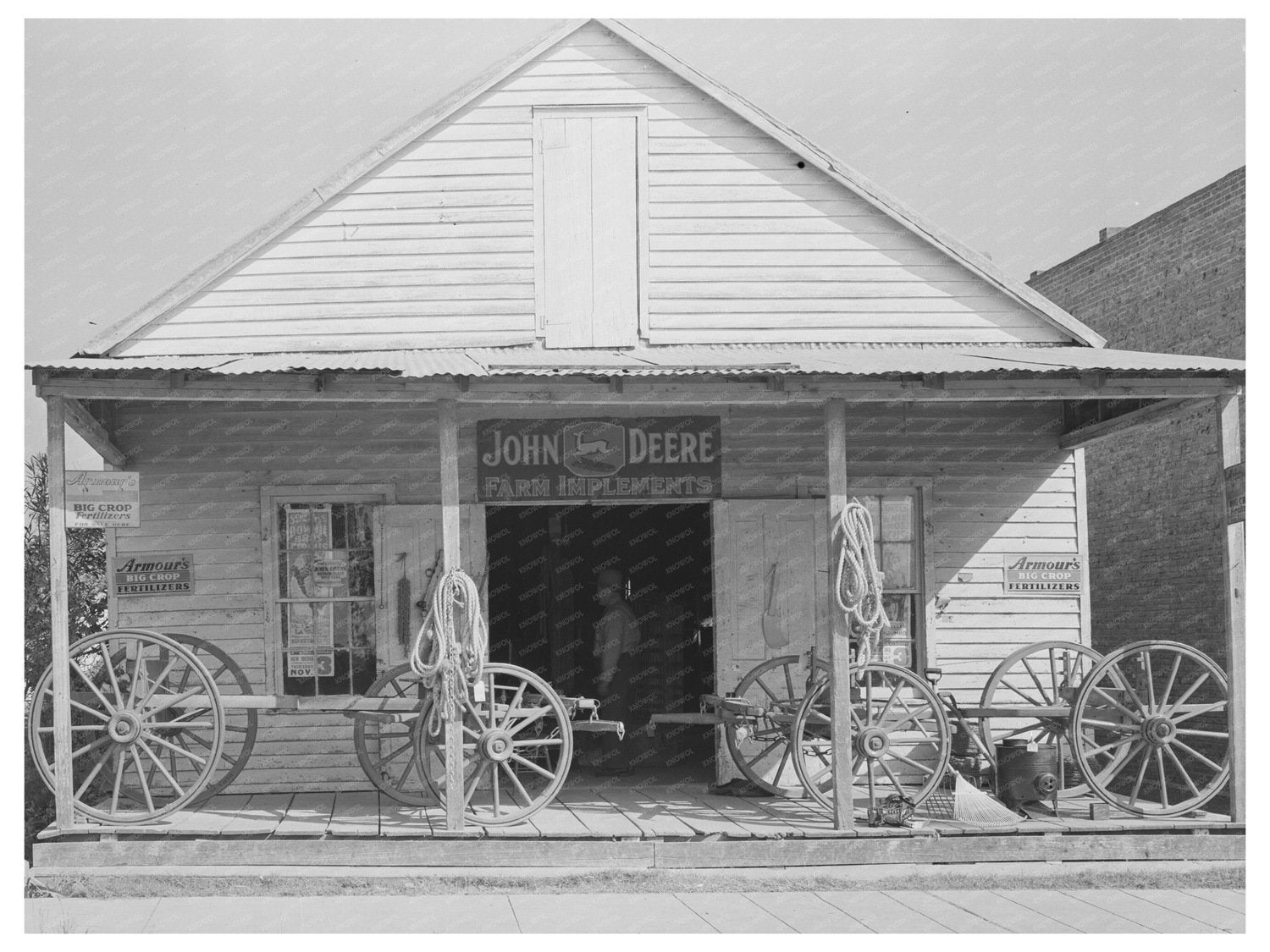Farm Implements Dealer in Erath Louisiana 1938