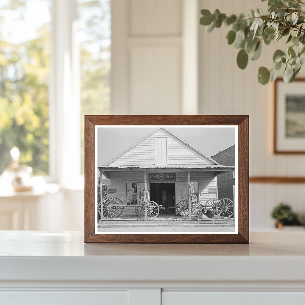 Farm Implements Dealer in Erath Louisiana 1938