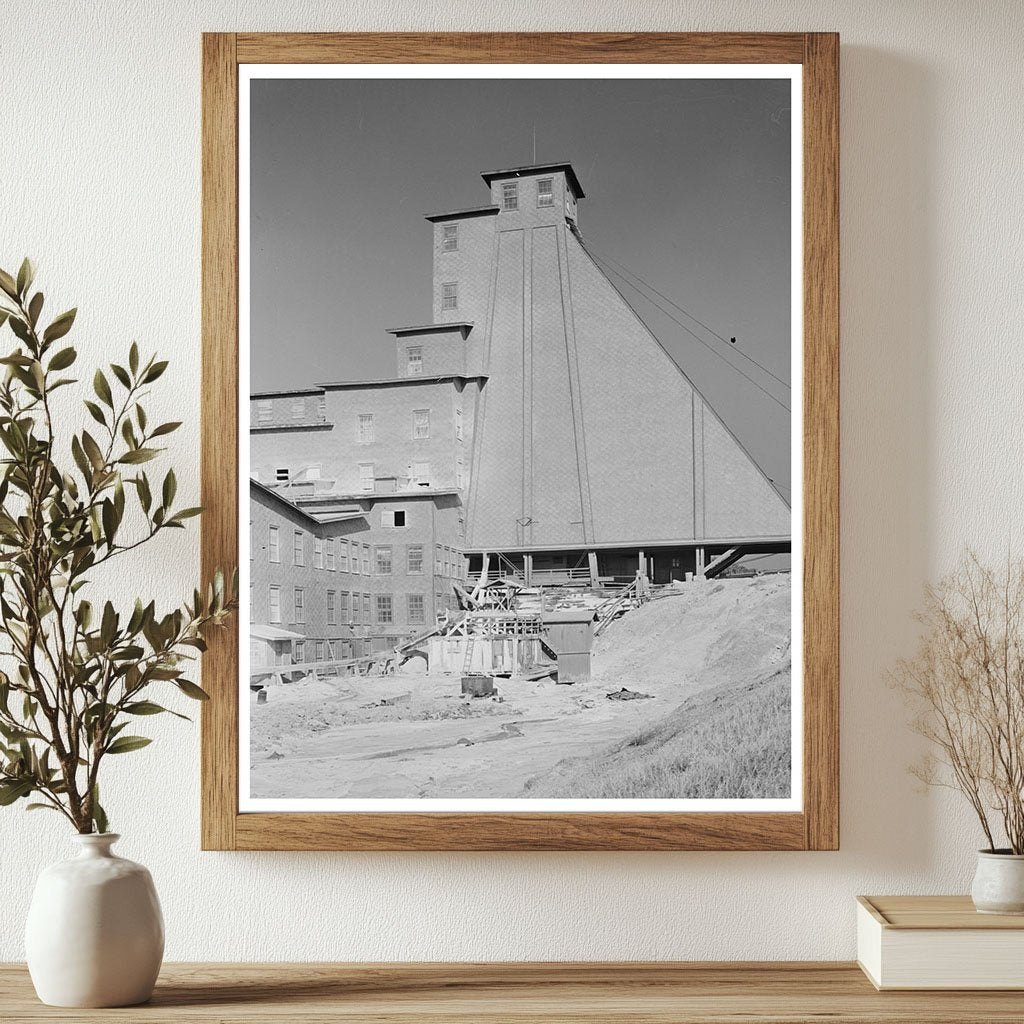 Salt Plant on Jefferson Island Louisiana 1938