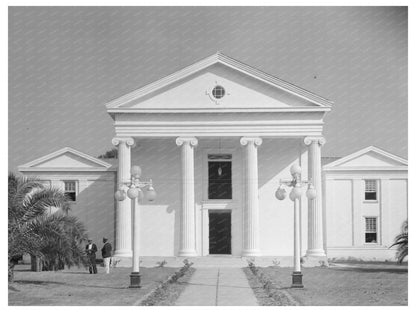 Saint Martinville Louisiana Courthouse October 1938 Image