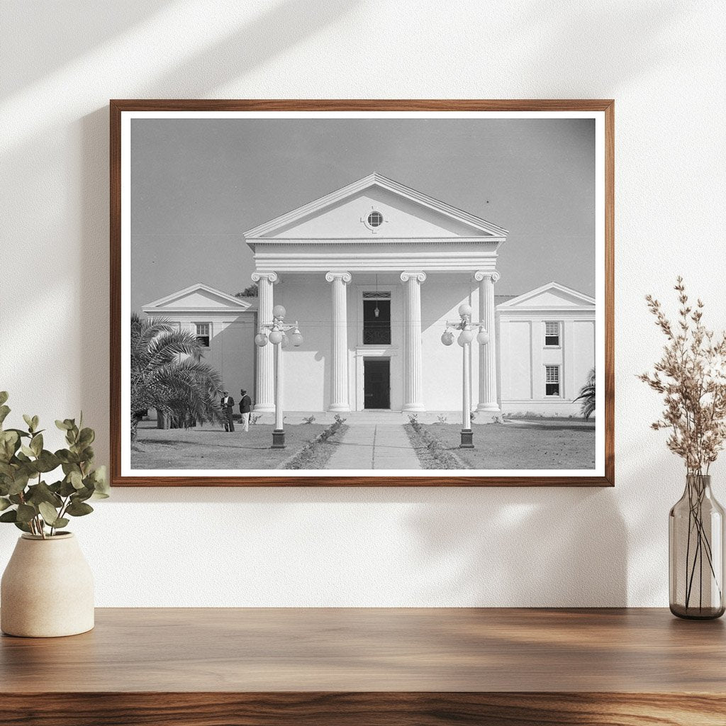 Saint Martinville Louisiana Courthouse October 1938 Image