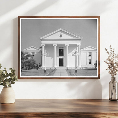 Saint Martinville Louisiana Courthouse October 1938 Image