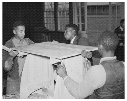 Manual Training Class in Lakeview Arkansas December 1938