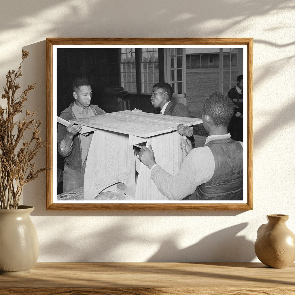 Manual Training Class in Lakeview Arkansas December 1938