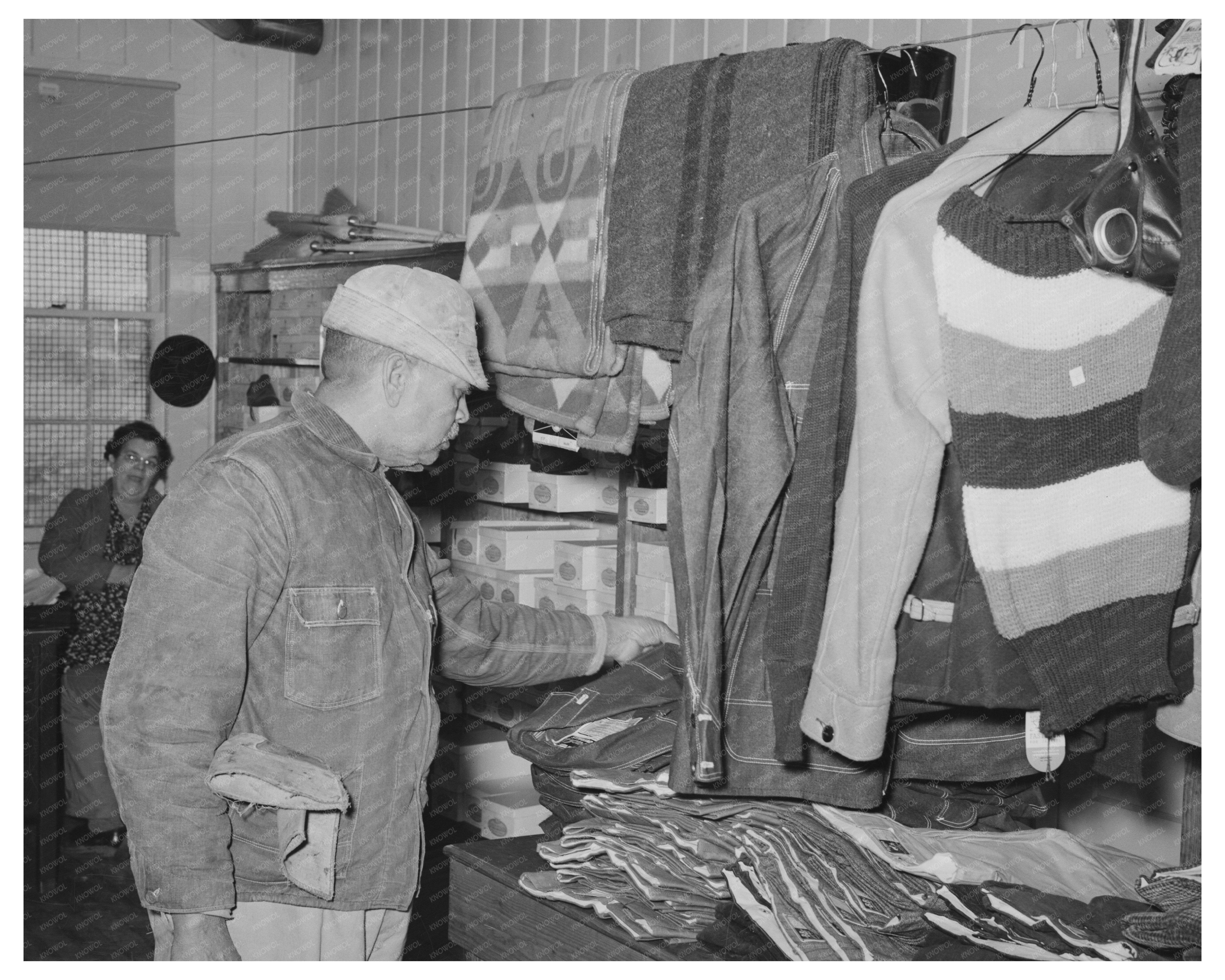 Lakeview Arkansas Community Clothing Store December 1938