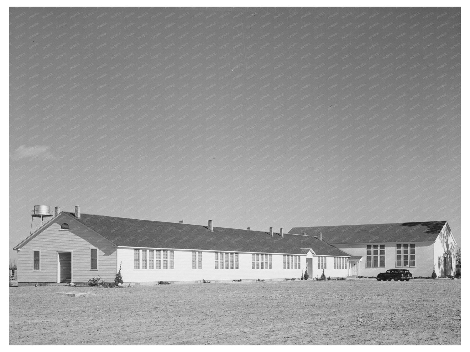 Lakeview Arkansas School and Community Hall December 1938