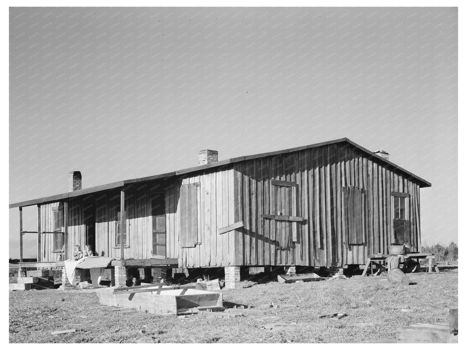 Scarbrough Family Home in Laurel Mississippi 1939