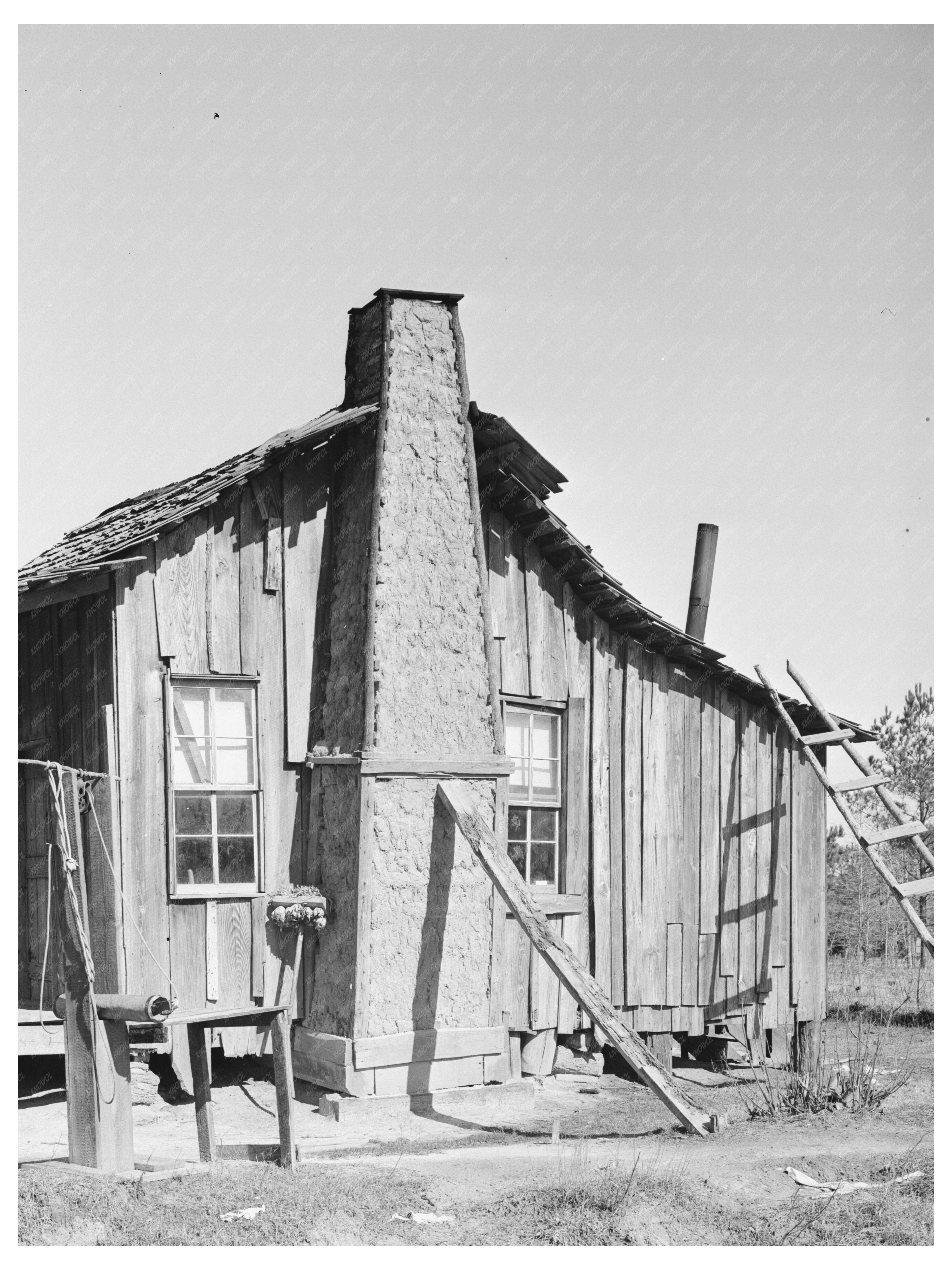 Vintage Cabin in Taylorsville Mississippi 1939