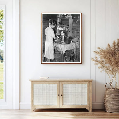 Mrs. Scarbrough in Kitchen Laurel Mississippi 1939