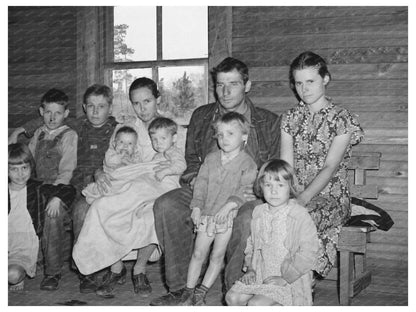 Scarbrough Family Rural Life Laurel Mississippi 1939
